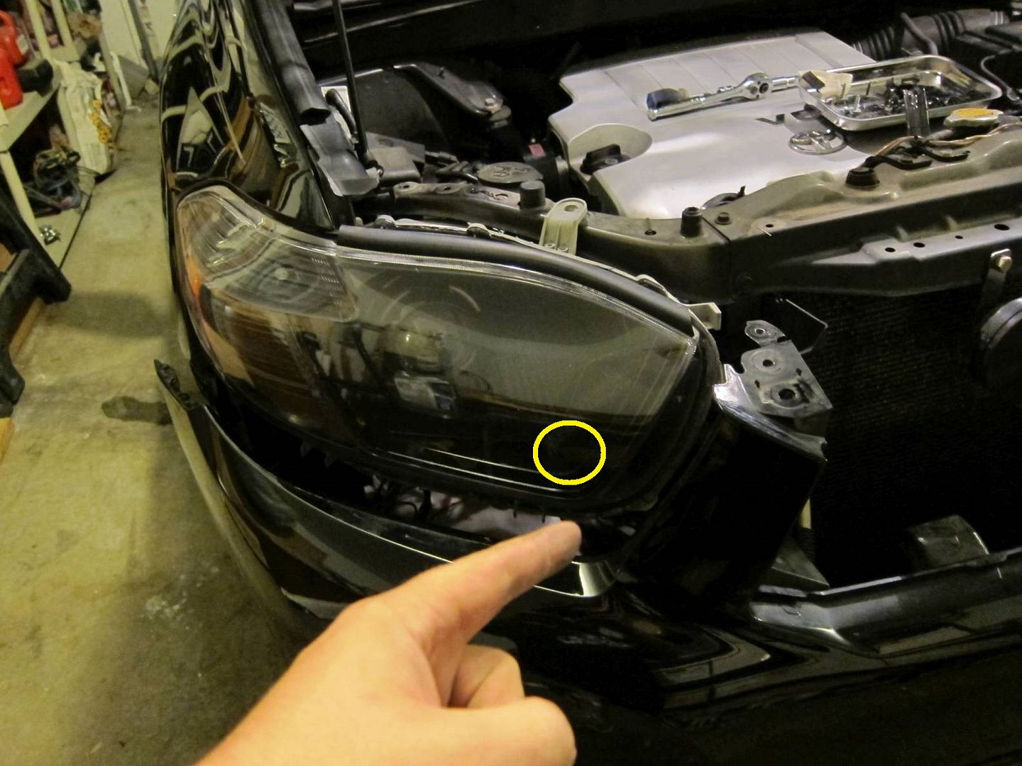 DIY Headlight Assembly Removal Toyota Nation Forum Toyota Car and Truck Forums